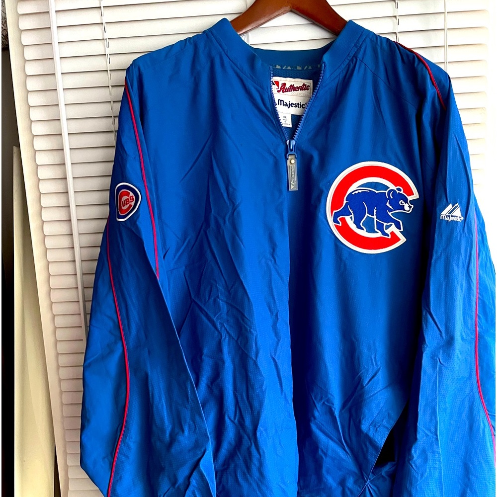 Chicago Cubs 1/4 Zip Wind Breaker